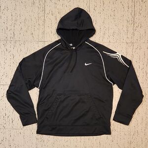 Nike Swoosh Embroidered Pullover Hoodie Sweater Vintage Y2K